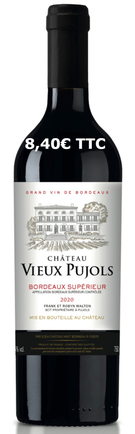 Château Vieux Pujols 2020 (€ 8,40 - 0.75L Bottle)